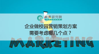 企業(yè)校園營銷策劃方案的關(guān)鍵要素